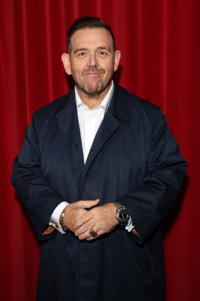 LONDON, ENGLAND - OCTOBER 07: Nick Frost attends the "Timestalker" UK Gala Screening at Curzon Soho on October 07, 2024 in London, England. (Photo by Lia Toby/Getty Images)